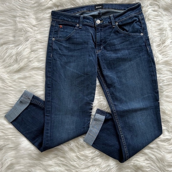 Hudson • Barcara Straight Leg Crop Cuffed Jeans - Picture 5 of 8